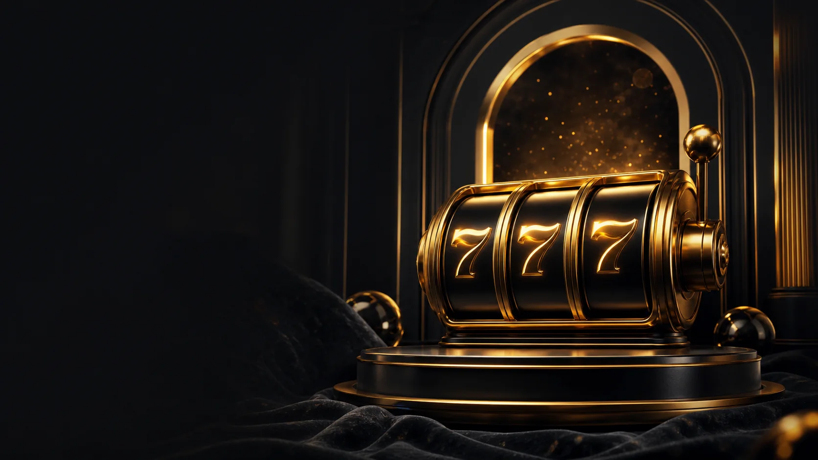 Schwarzer und goldener Tresor als Symbol für geschützte Daten
